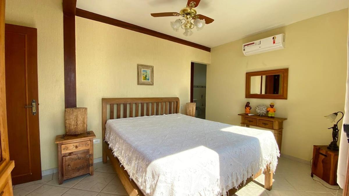 Casa piscina, vista para o mar e espaço gourmet/churrasqueira Ilhabela Exterior foto